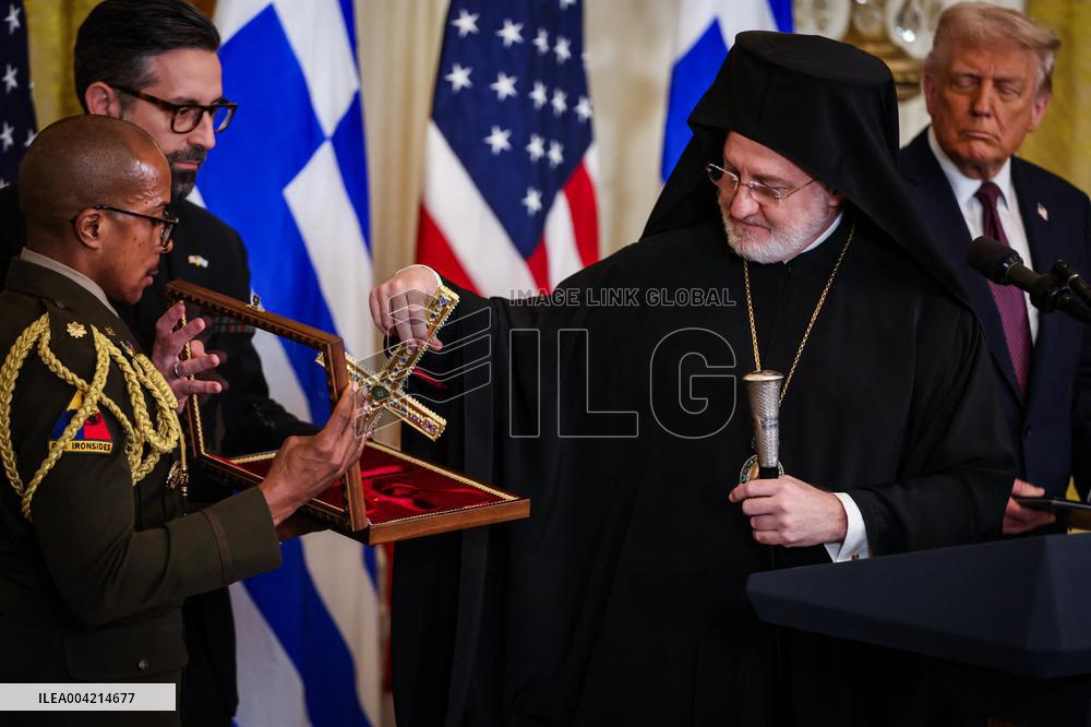 DC: President Trump Celebrates Greek Independence Day at the White House