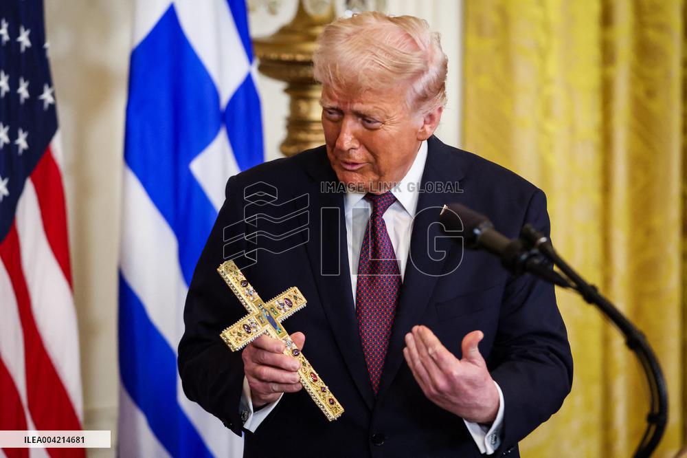 DC: President Trump Celebrates Greek Independence Day at the White House