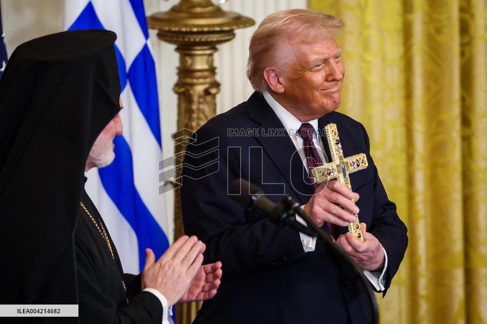 DC: President Trump Celebrates Greek Independence Day at the White House