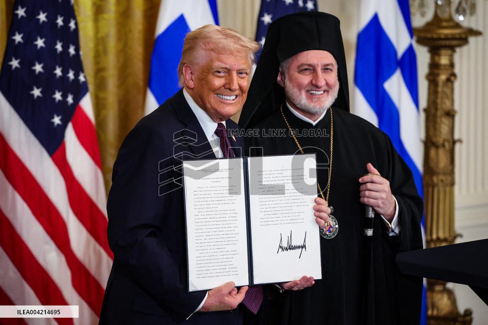 DC: President Trump Celebrates Greek Independence Day at the White House