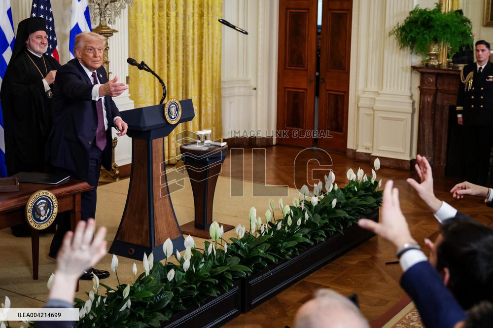 DC: President Trump Celebrates Greek Independence Day at the White House