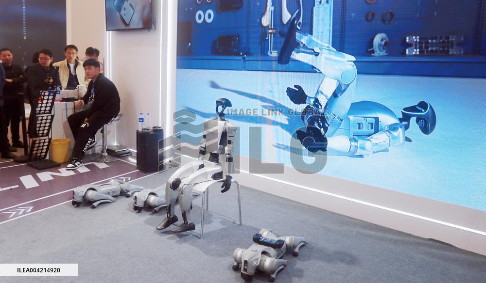 UNITREE Booth at 2025AWE in Shanghai