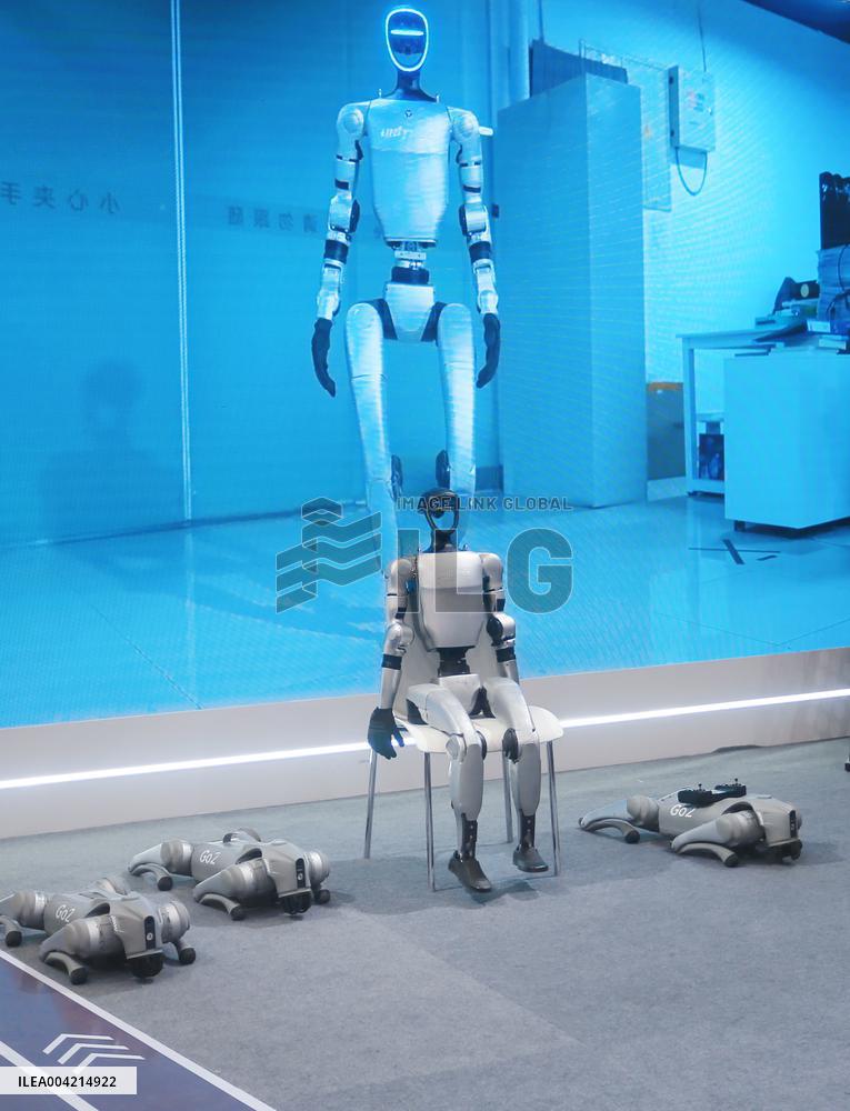 UNITREE Booth at 2025AWE in Shanghai