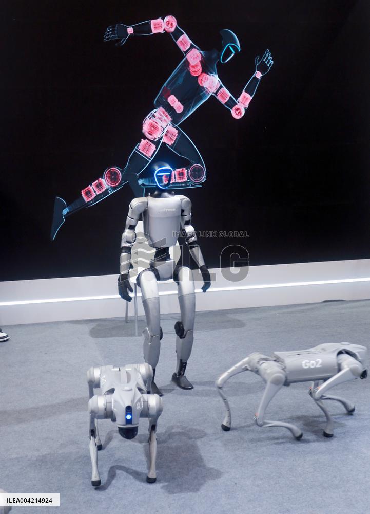 UNITREE Booth at 2025AWE in Shanghai