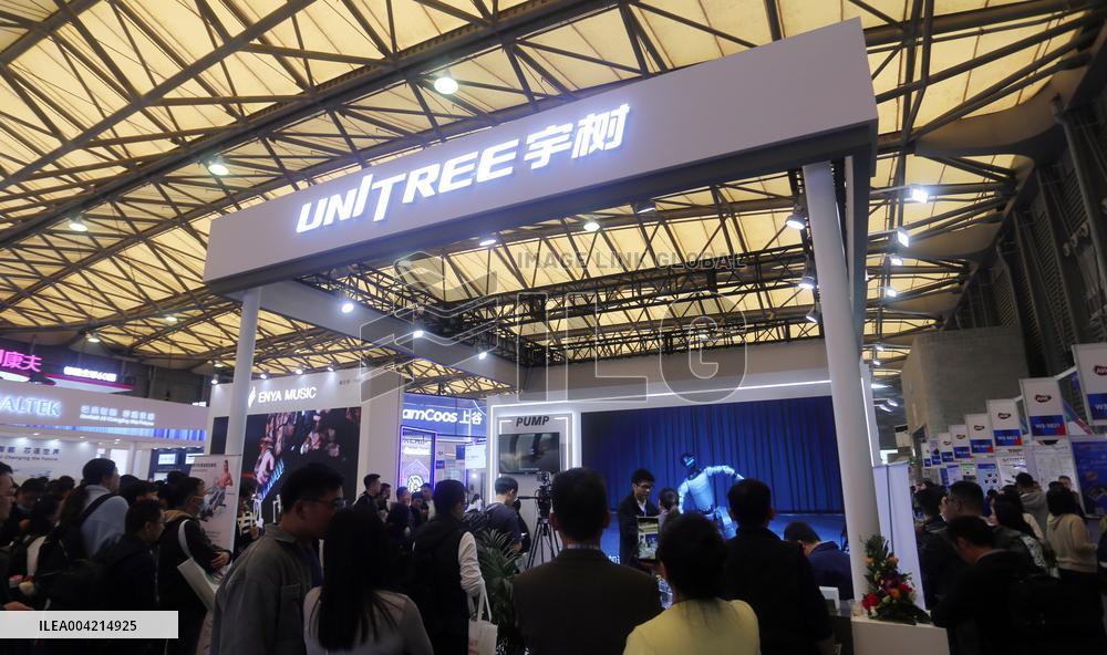 UNITREE Booth at 2025AWE in Shanghai