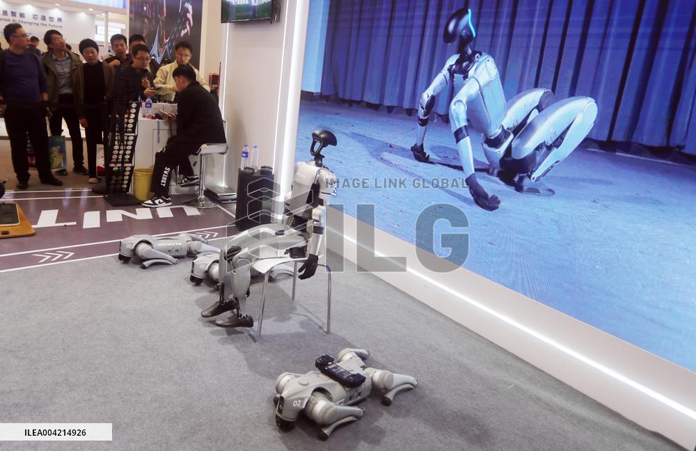 UNITREE Booth at 2025AWE in Shanghai