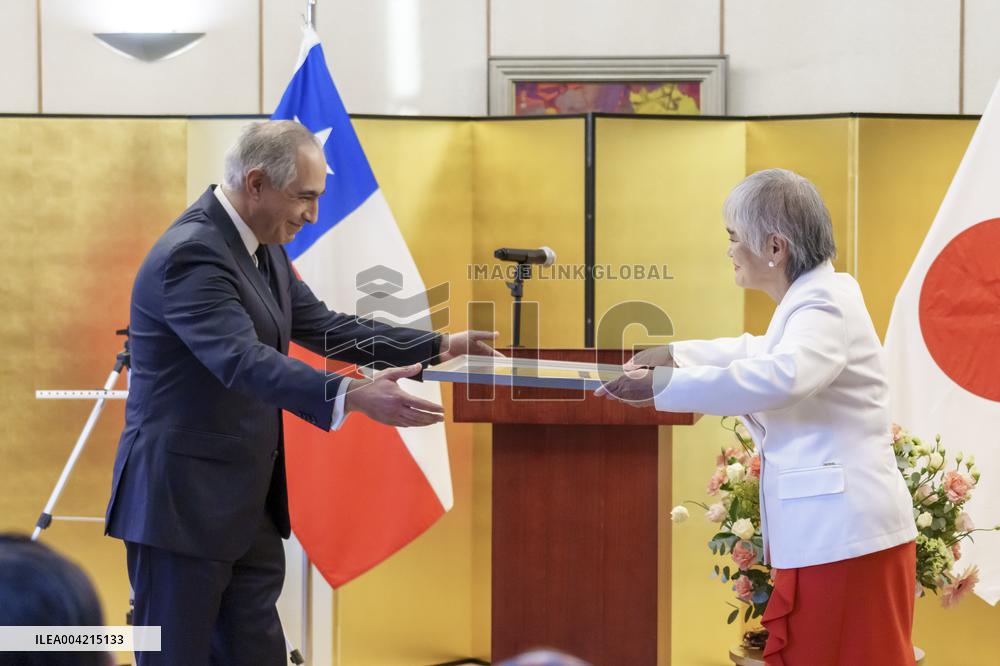 Senator Francisco Javier Chahuán was awarded the "Order of the