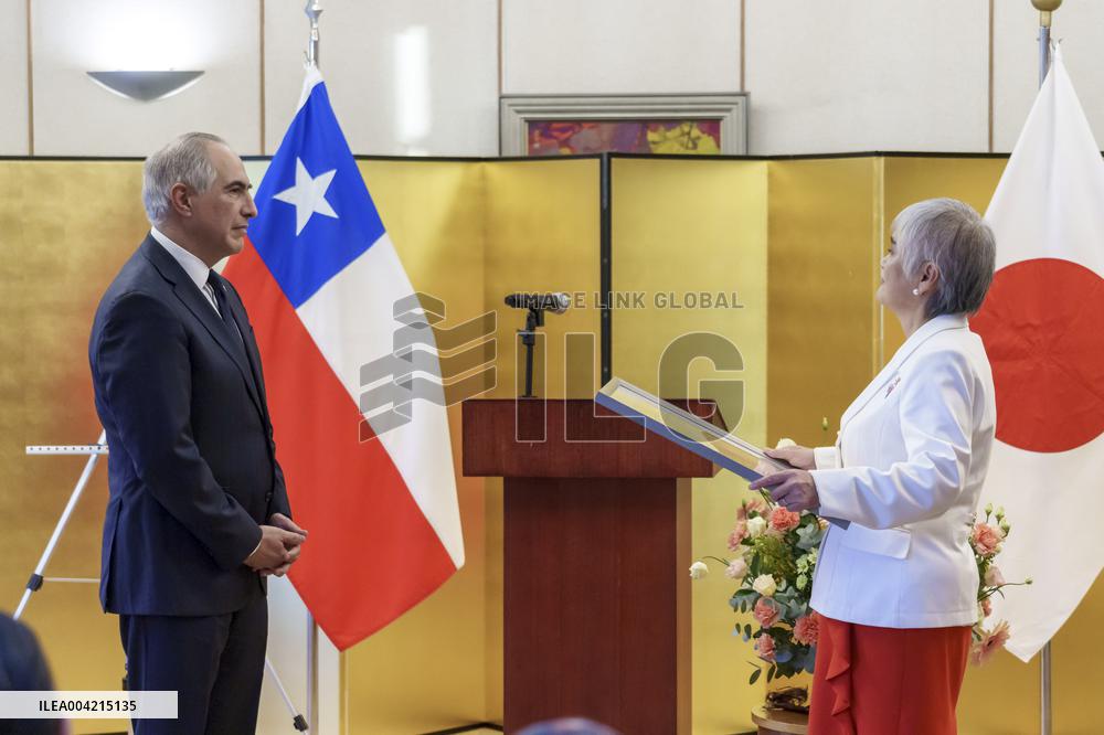 Senator Francisco Javier Chahuán was awarded the "Order of the