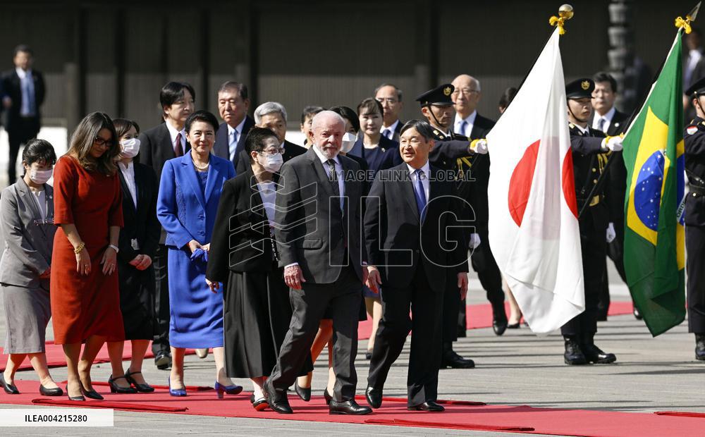 Brazilian president in Japan