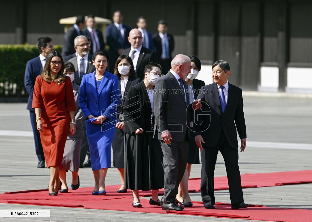 Brazilian president in Japan