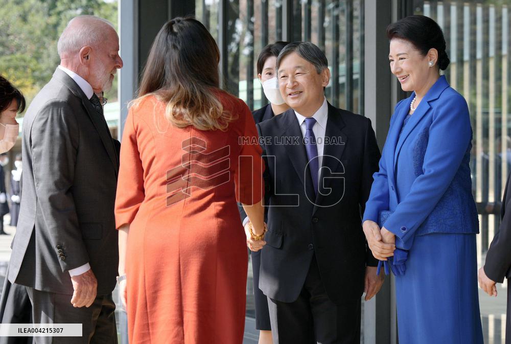 Brazilian president in Japan