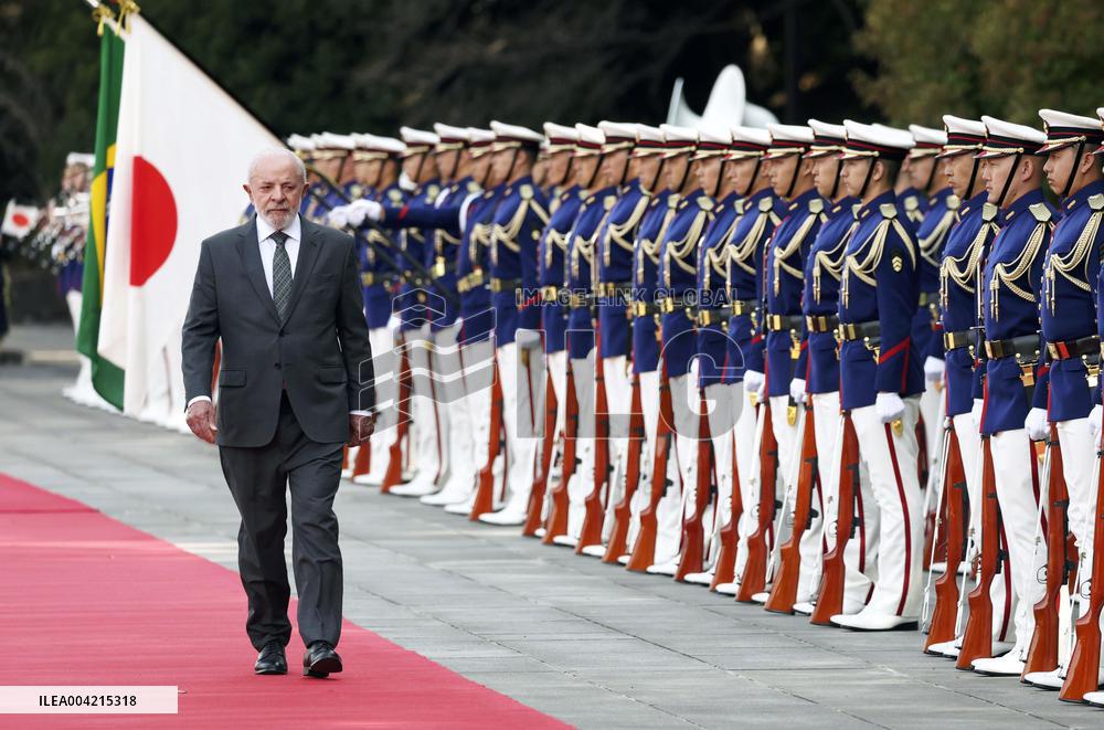 Brazilian president in Japan