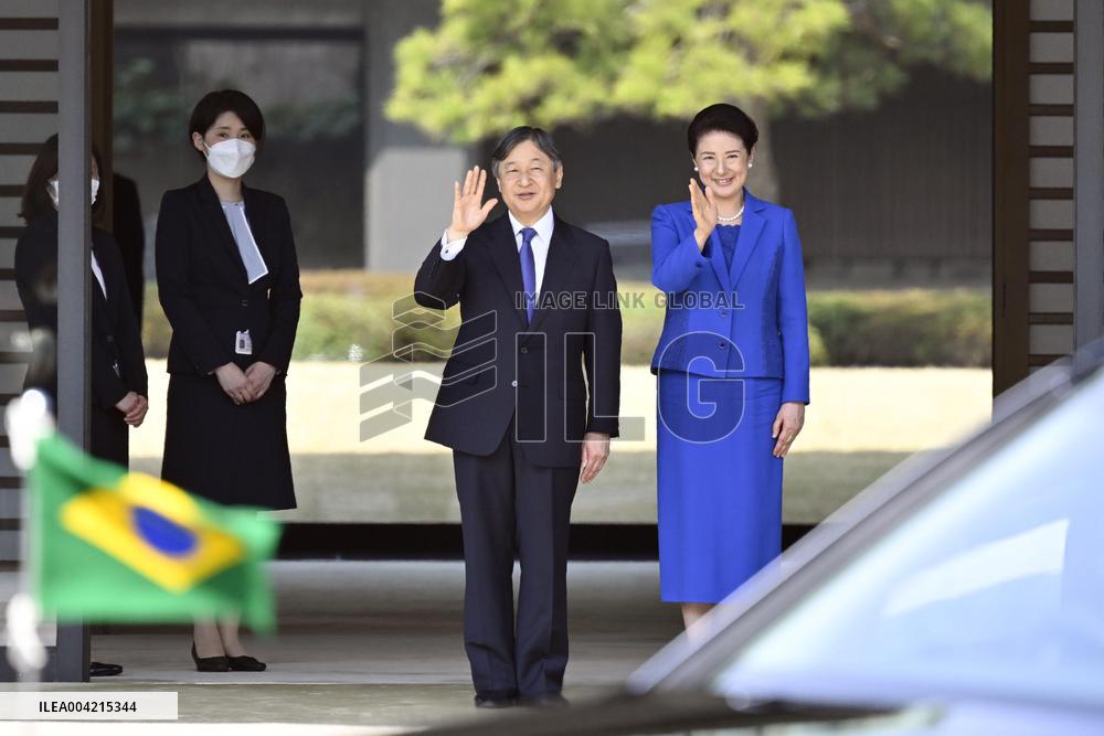 Brazilian president in Japan