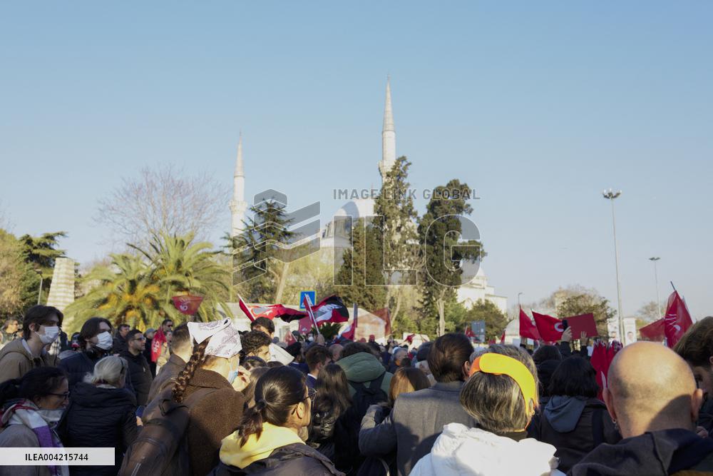 Istanbul Protest For Democracy - Istanbul
