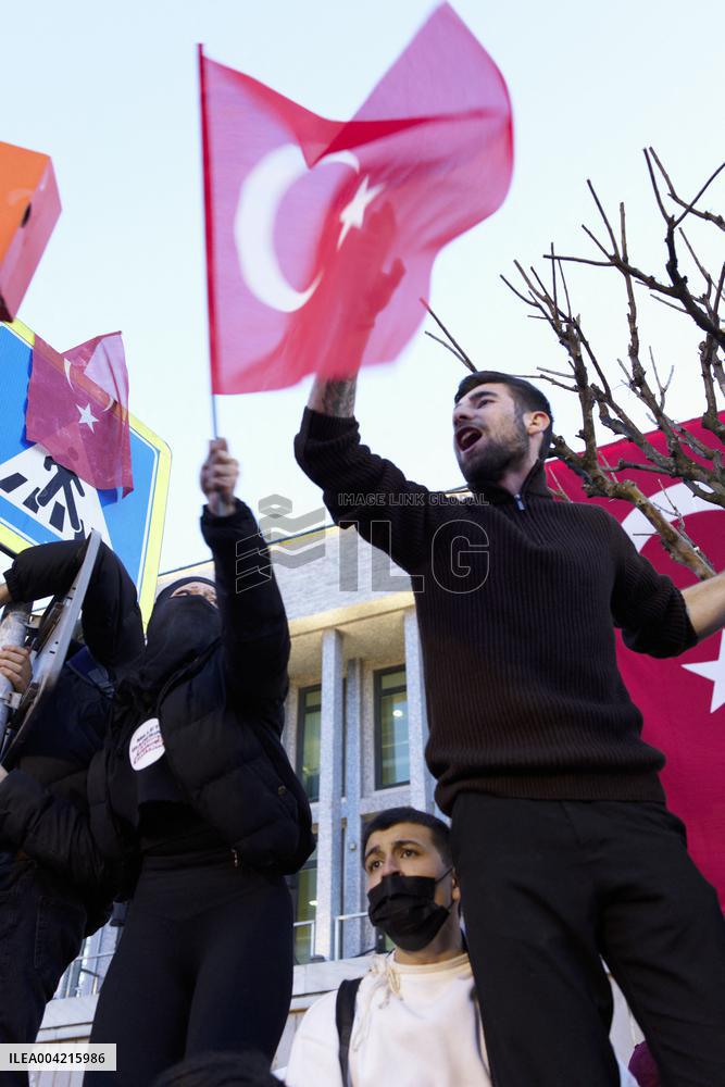 Istanbul Protest For Democracy - Istanbul