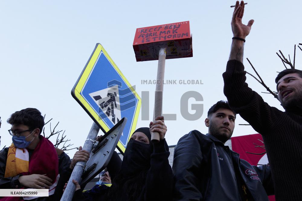 Istanbul Protest For Democracy - Istanbul
