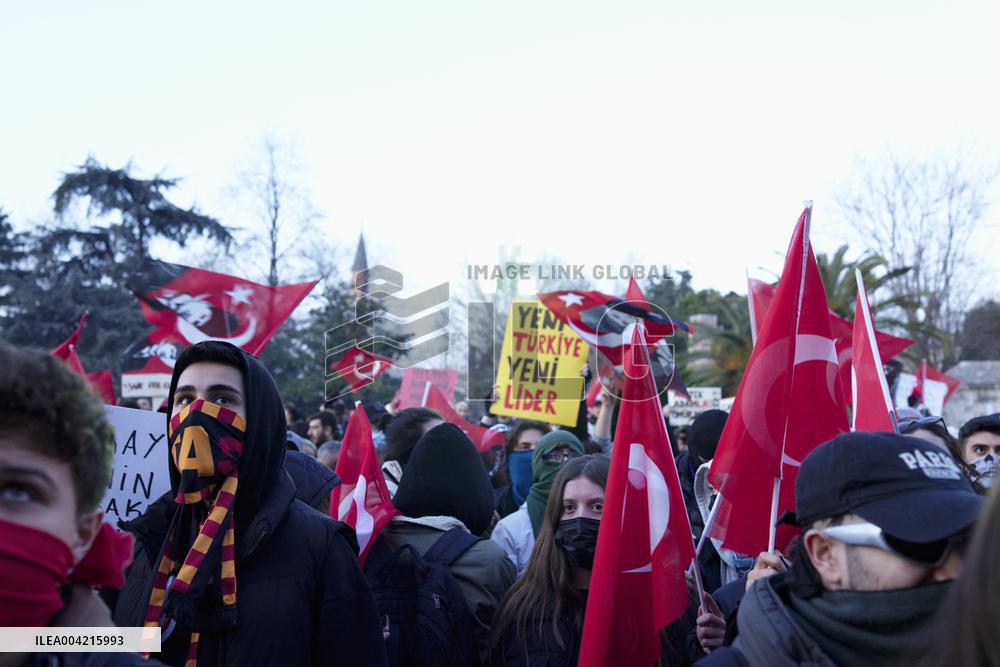 Istanbul Protest For Democracy - Istanbul