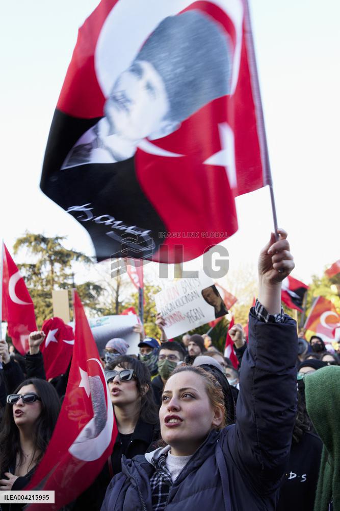 Istanbul Protest For Democracy - Istanbul