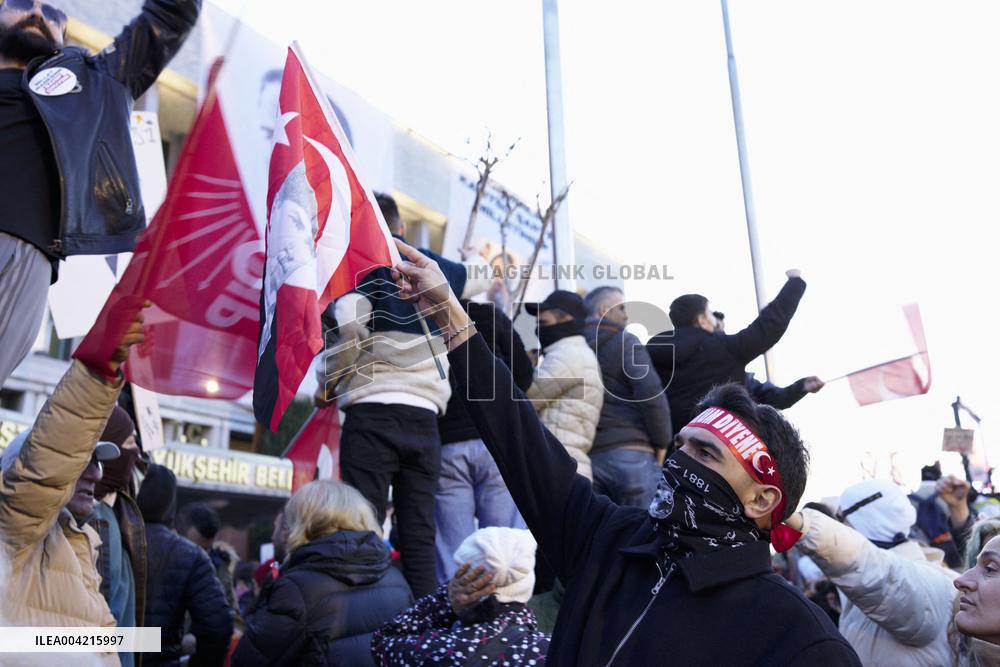 Istanbul Protest For Democracy - Istanbul