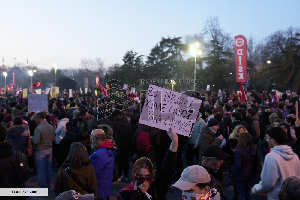 Istanbul Protest For Democracy - Istanbul
