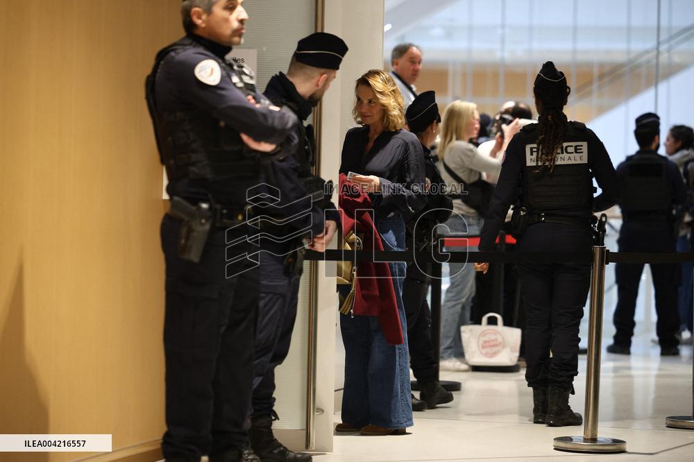 Gerard Depardieu Trial For Sexual Assault - Paris
