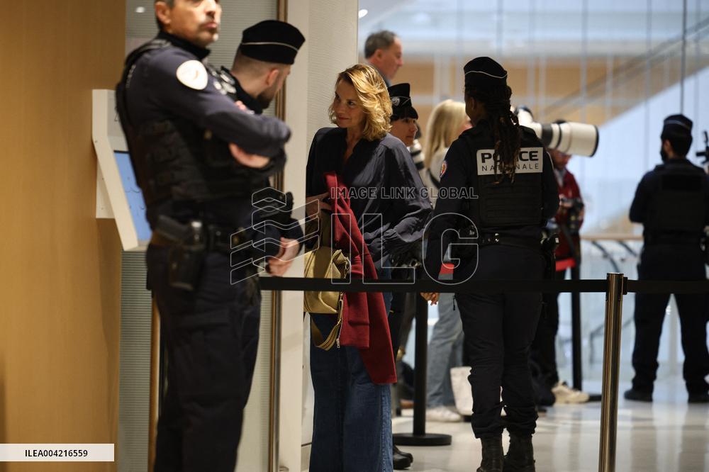 Gerard Depardieu Trial For Sexual Assault - Paris