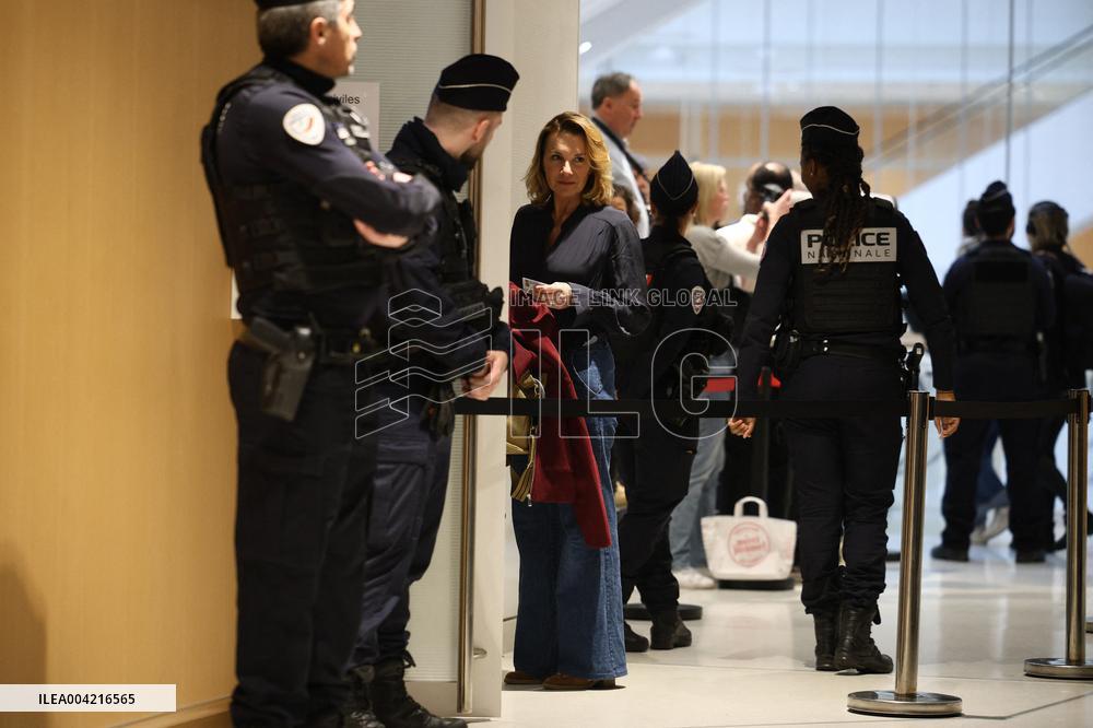 Gerard Depardieu Trial For Sexual Assault - Paris