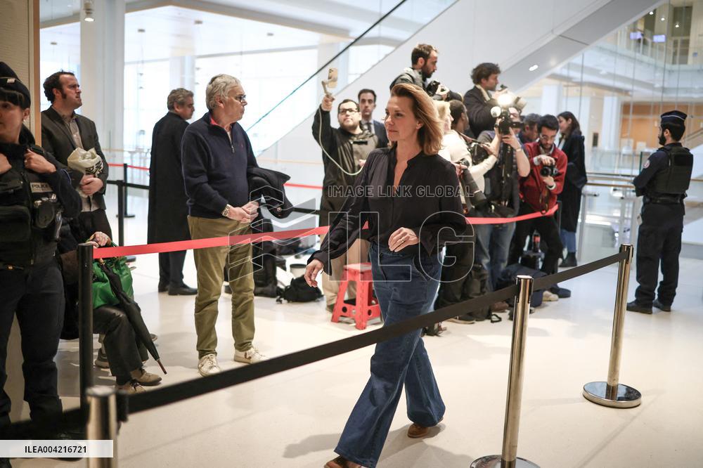 Gerard Depardieu Trial For Sexual Assault - Paris