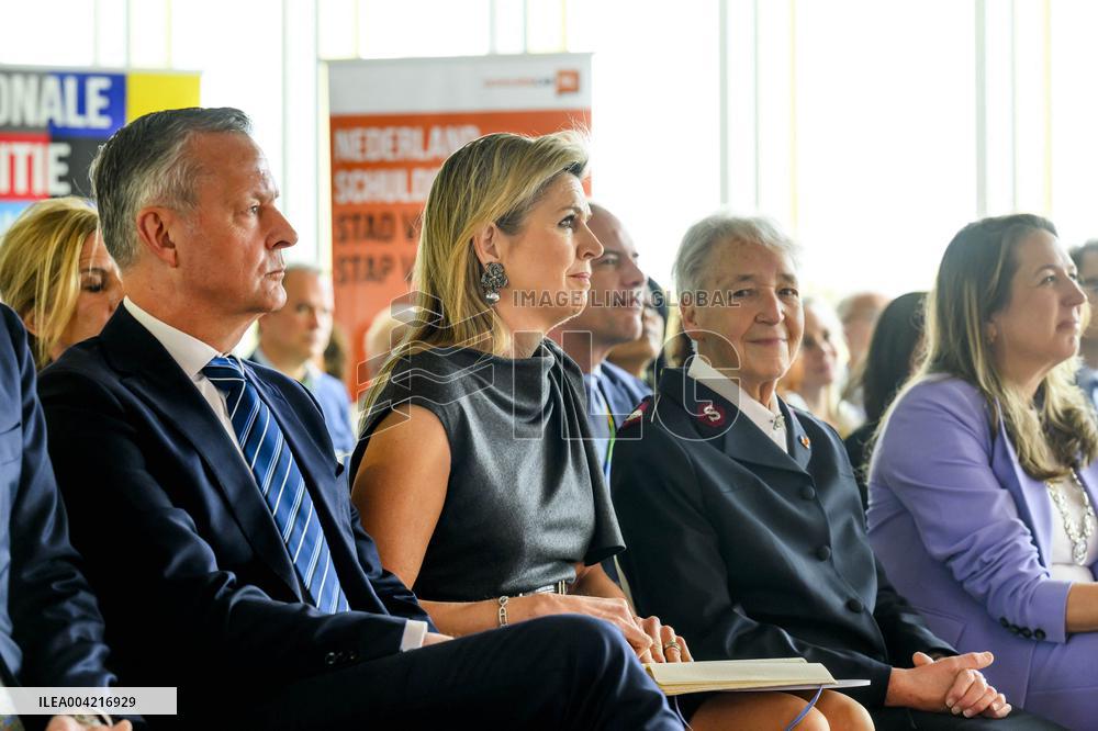 Queen Maxima at SchuldenlabNL Meeting - Amsterdam