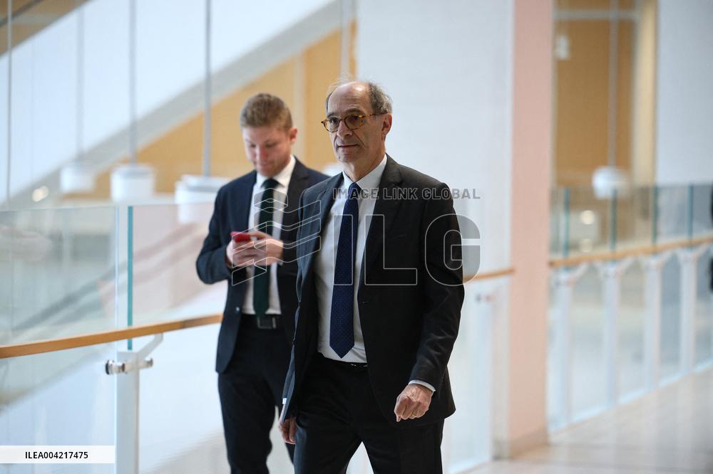 Eric Woerth At Nicolas Sarkozy Trial - Paris