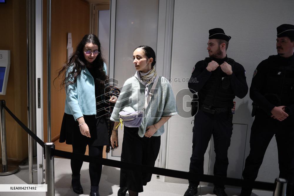 Gerard Depardieu Trial For Sexual Assault - Paris