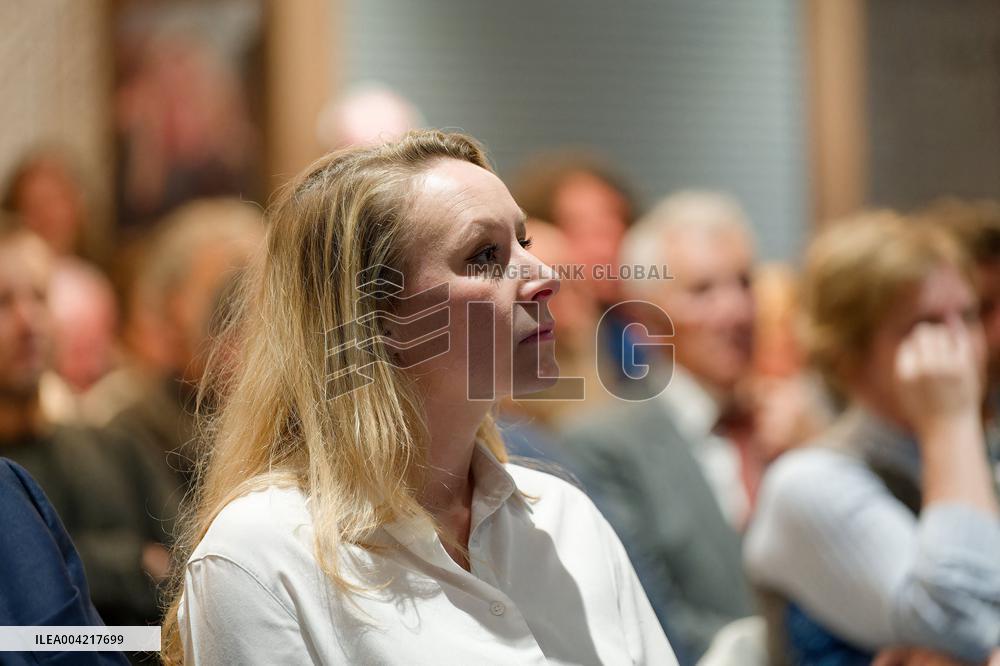 Marion Marechal Discusses Immigration Policy at Nice Meeting - Nice