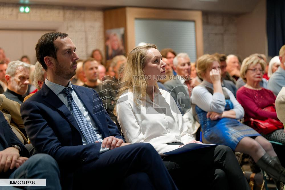 Marion Marechal Discusses Immigration Policy at Nice Meeting - Nice