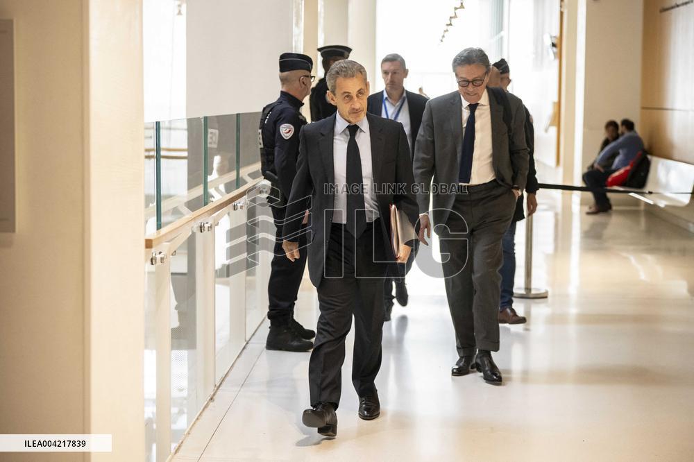 Nicolas Sarkozy trial - Paris