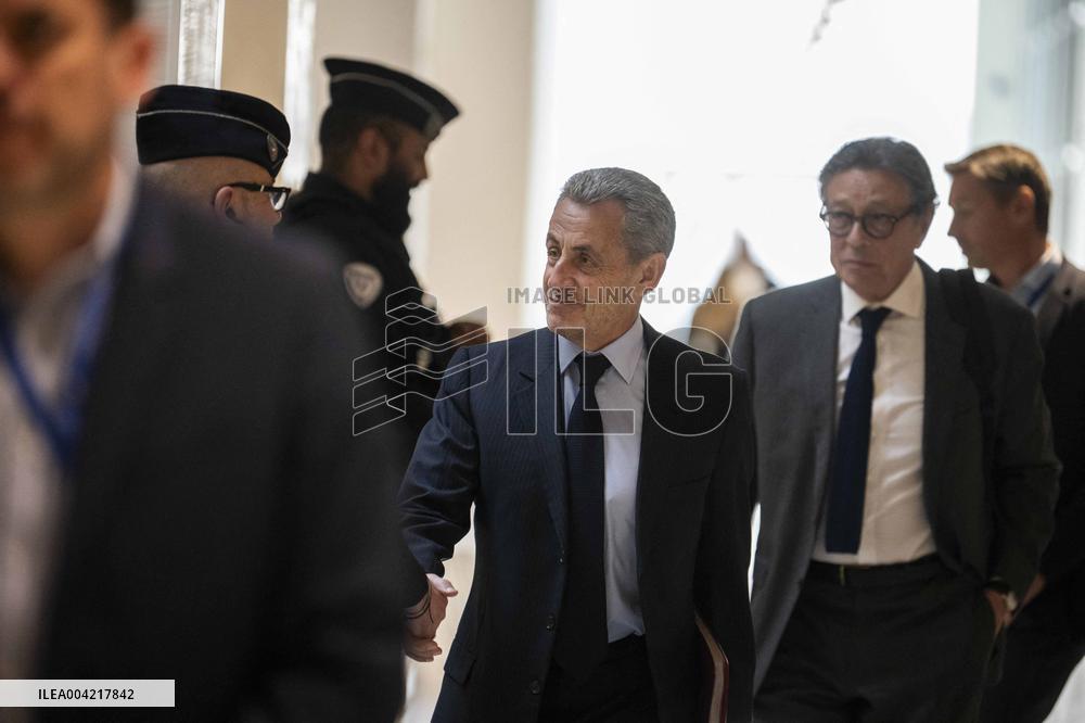 Nicolas Sarkozy trial - Paris