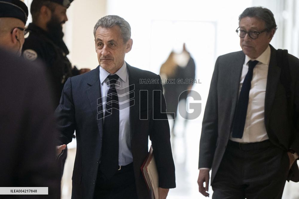 Nicolas Sarkozy trial - Paris