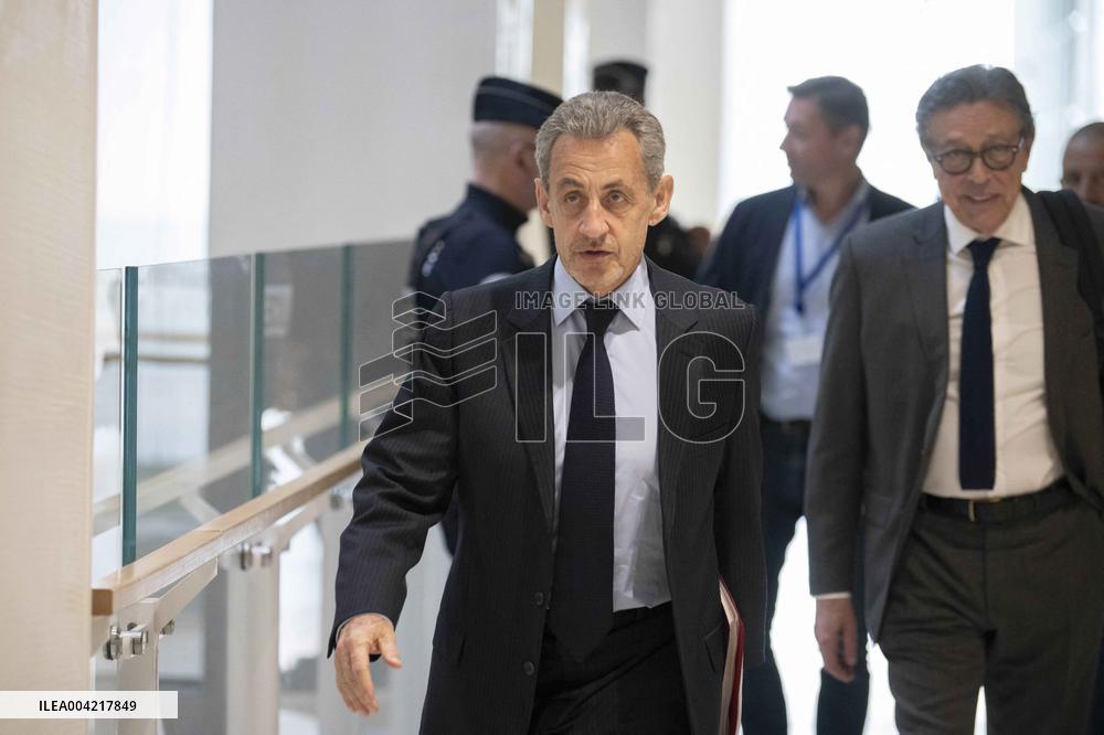 Nicolas Sarkozy trial - Paris