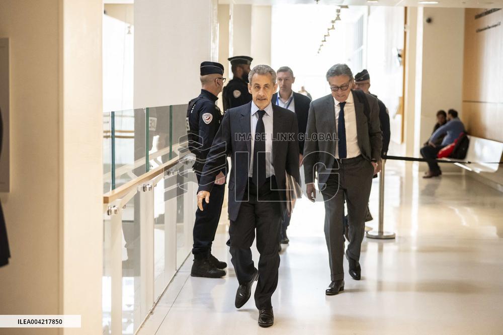 Nicolas Sarkozy trial - Paris