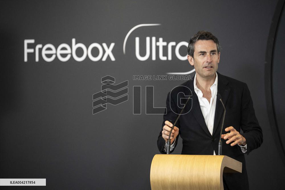 Iliad Press conference - Paris