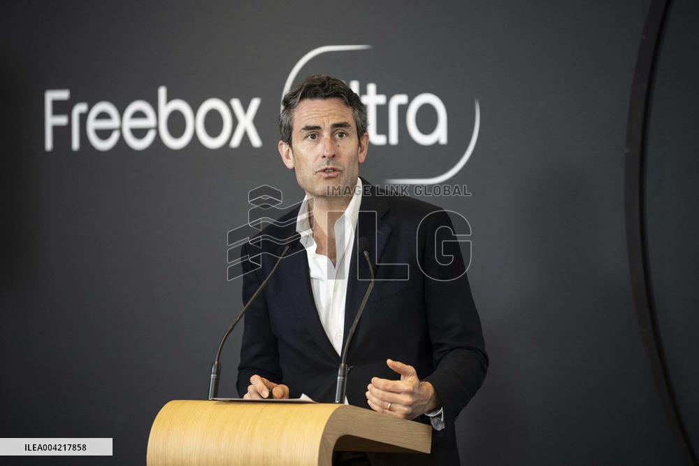 Iliad Press conference - Paris
