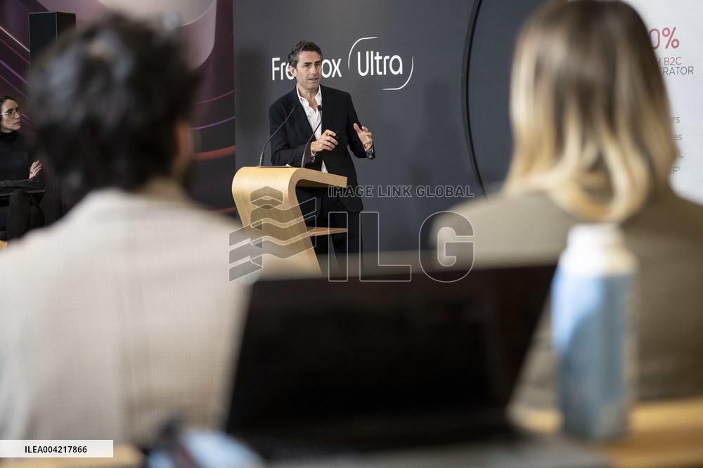 Iliad Press conference - Paris