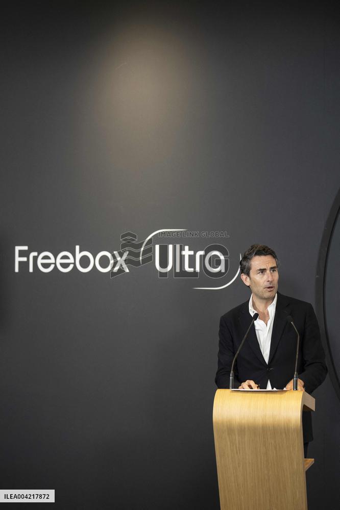 Iliad Press conference - Paris