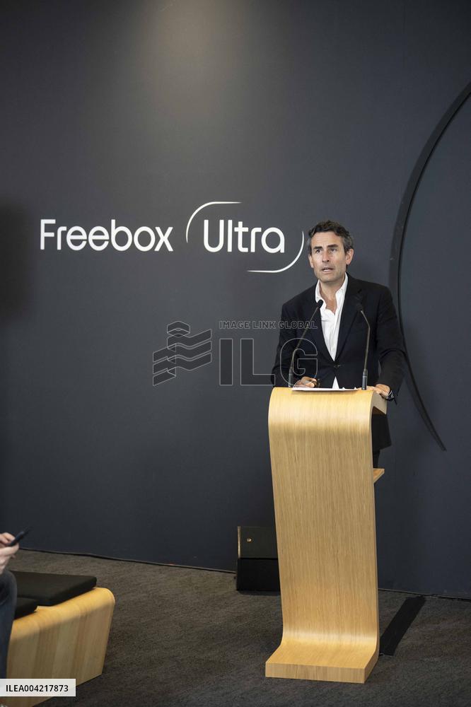 Iliad Press conference - Paris