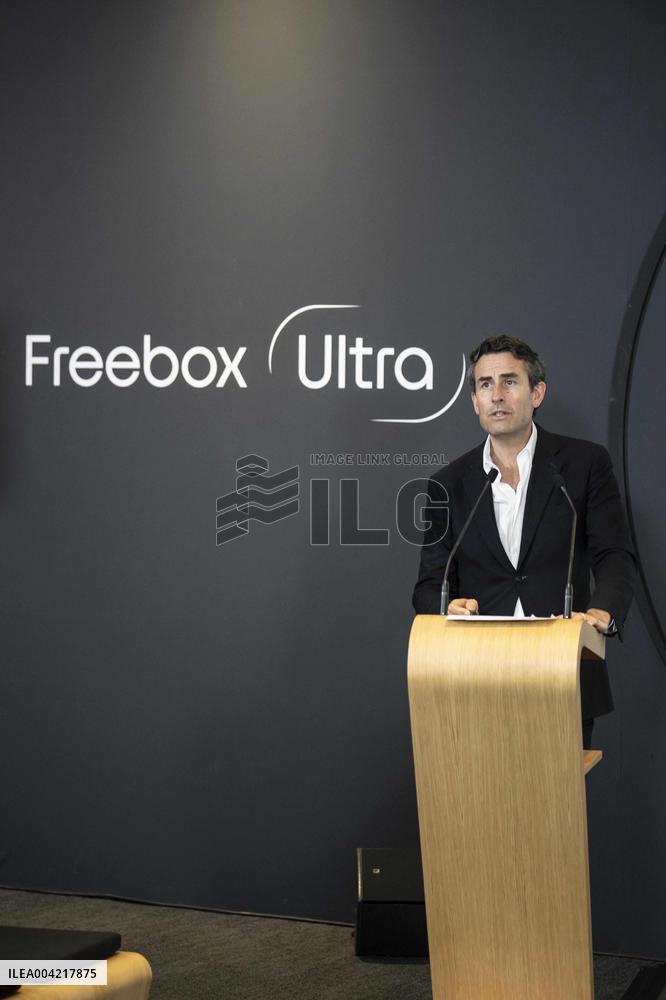 Iliad Press conference - Paris