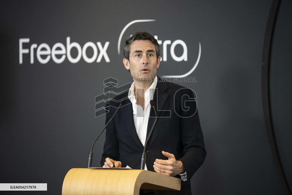 Iliad Press conference - Paris