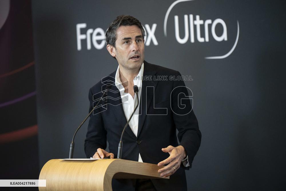 Iliad Press conference - Paris