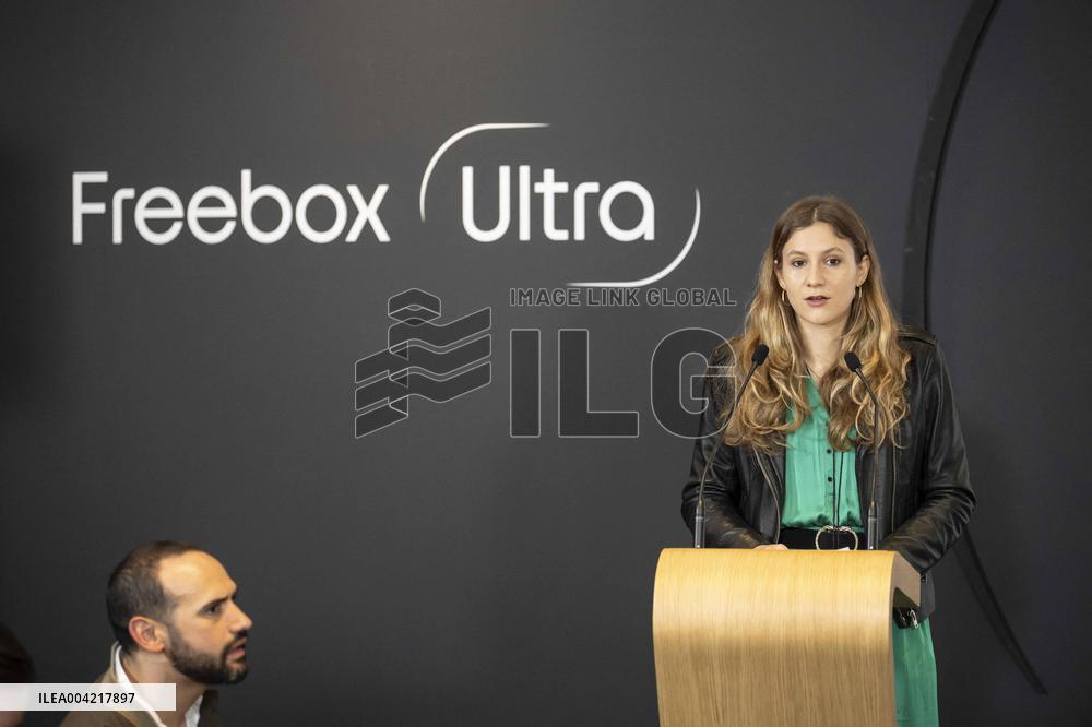 Iliad Press conference - Paris