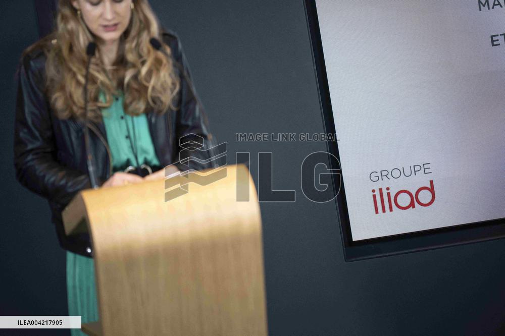 Iliad Press conference - Paris