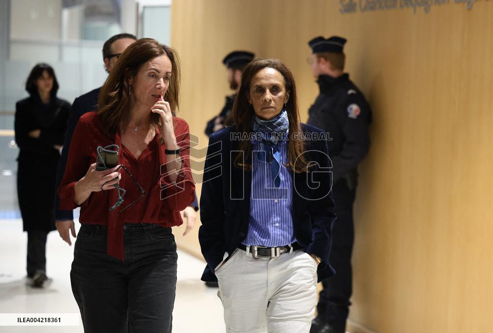 Gerard Depardieu Trial For Sexual Assault - Paris