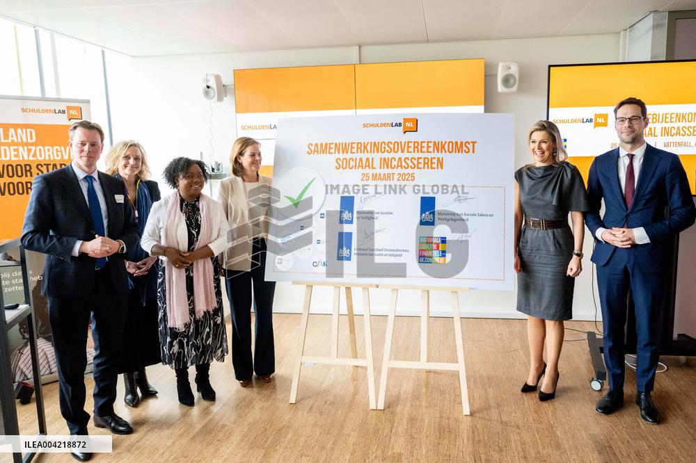 Queen Maxima at SchuldenlabNL Meeting - Amsterdam